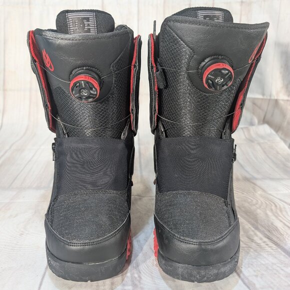 DC Travis Rice 2015 Boa Coiler ADY0100013 Men's 9 Black Synthetic Snowboard Boot - Picture 1 of 10